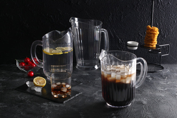 46144 Polycarbonate Plastic Tapered Style Restaurant Water Pitcher