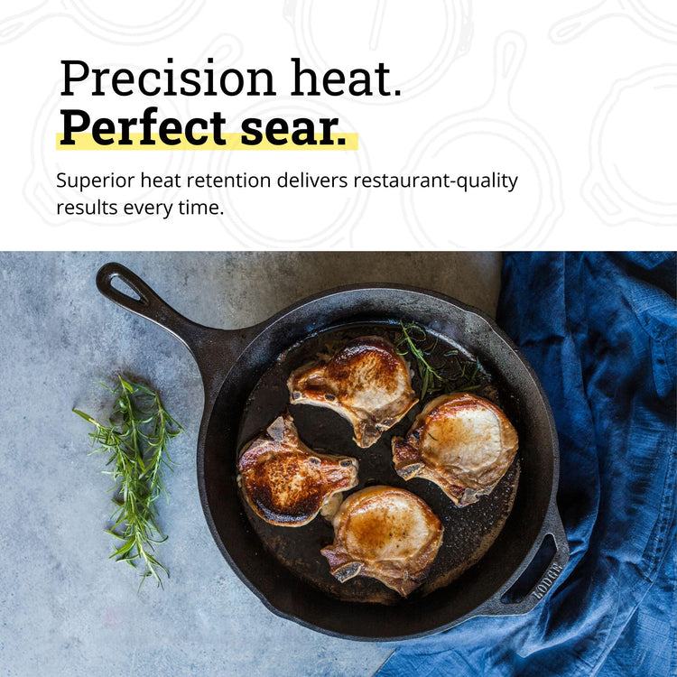 Pre Seasoned Cast Iron Skillet