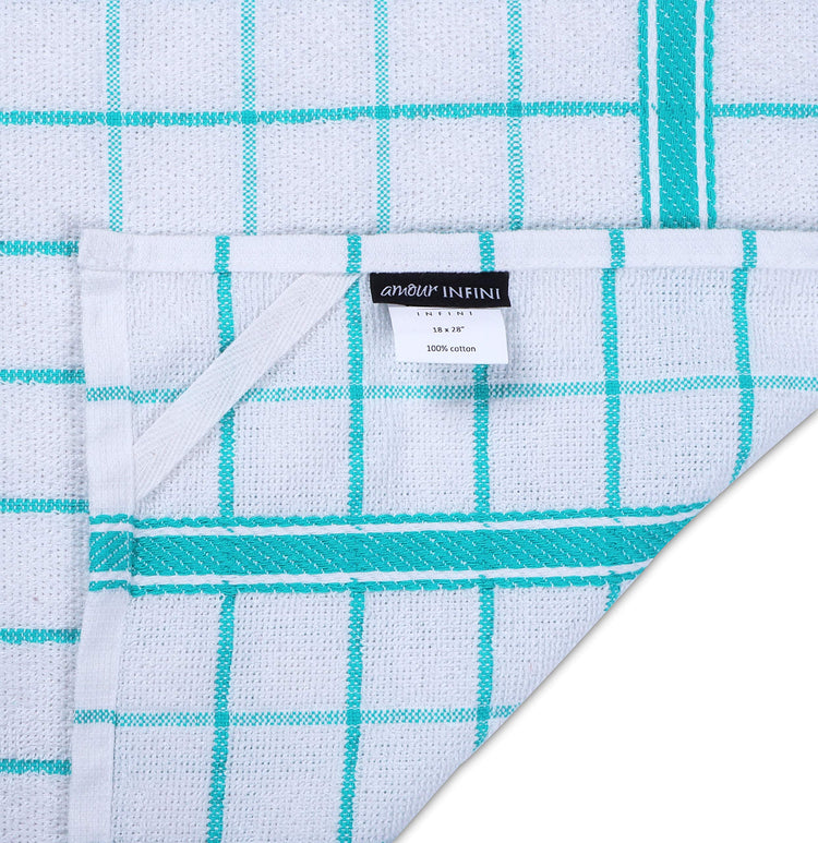 Terry Cotton Kitchen Towels 4 (4 Count)