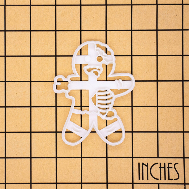 Zombie Gingerbread Man cookie cutter
