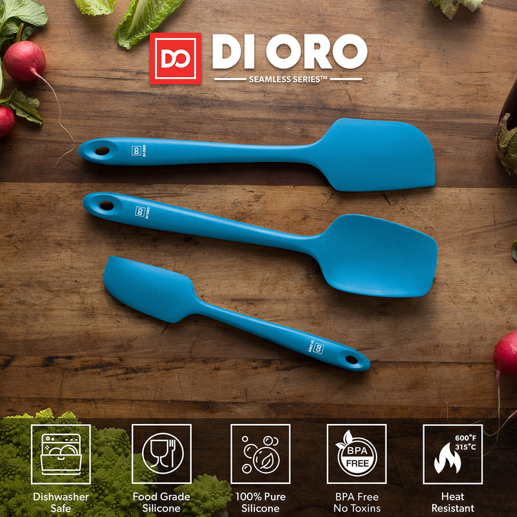 DI ORO Silicone Spatula Set (3 Count)