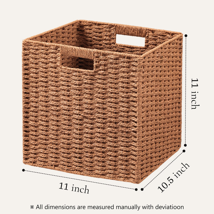 3 Pack Wicker Basket (3 Count)