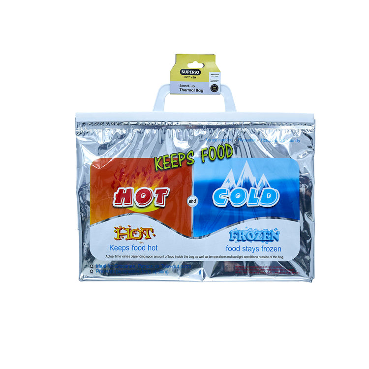 Hot and Cold Insulated Bags for Food Delivery