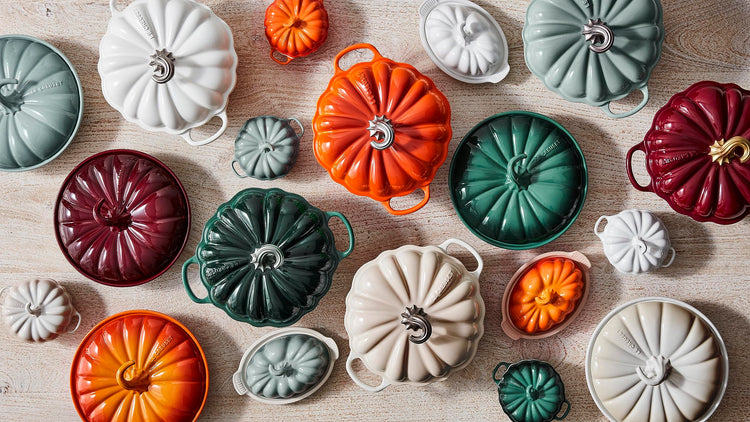 Stoneware Figural Pumpkin Baker with Lid