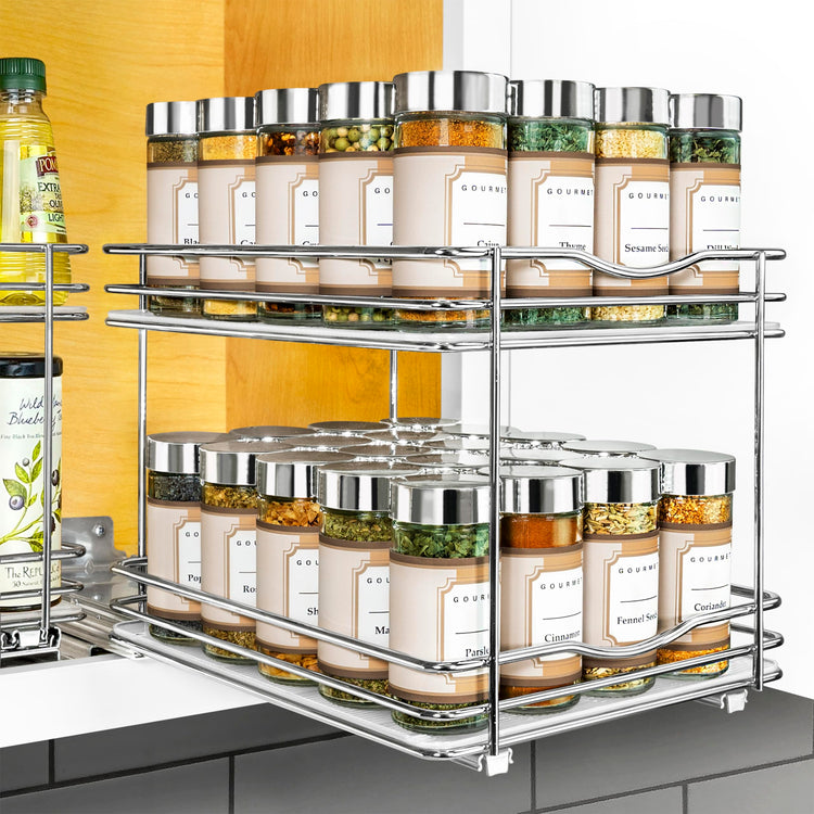 Pull Out Spice Organization for Cabinets