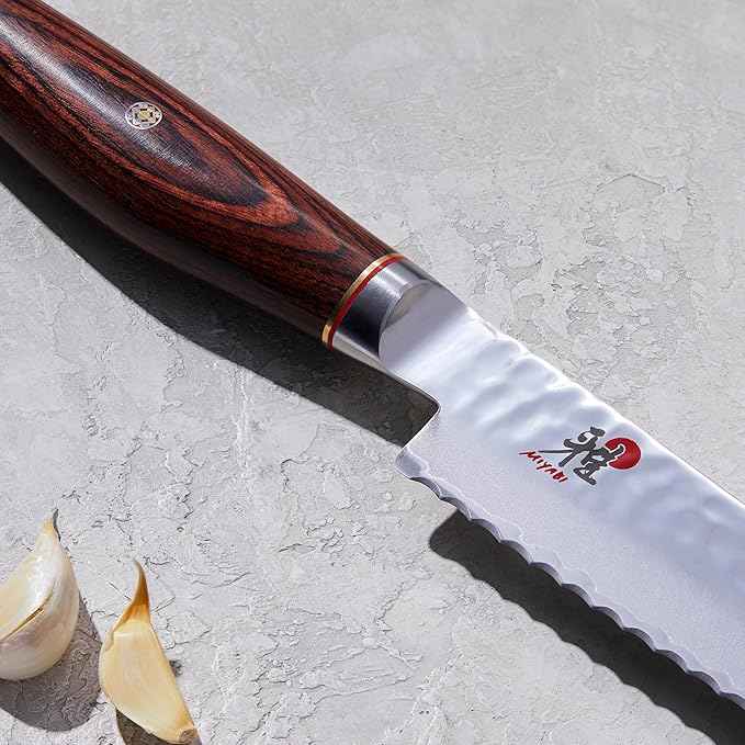 Miyabi Bread Knife, Stainless Steel, 9-inch