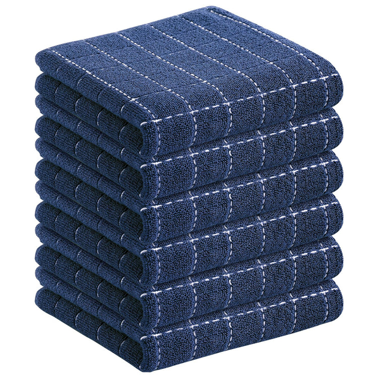 100% Cotton Terry Kitchen Towels (6 Count)