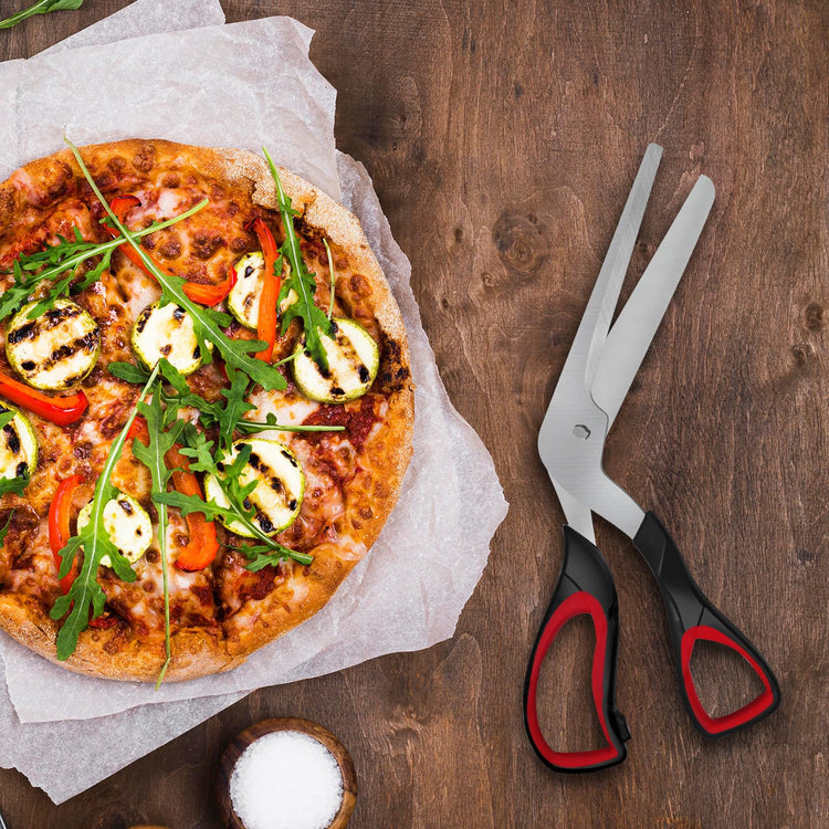 Detachable Pizza Scissors Cutter with Sharp Stainless Steel Blade