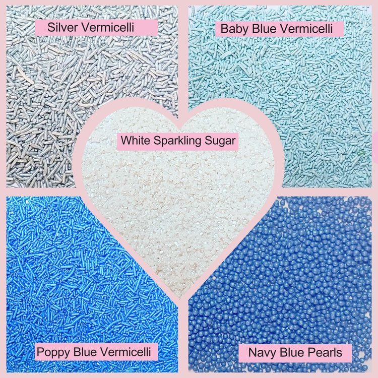 Blue Sprinkles Mix (5 Ounce)