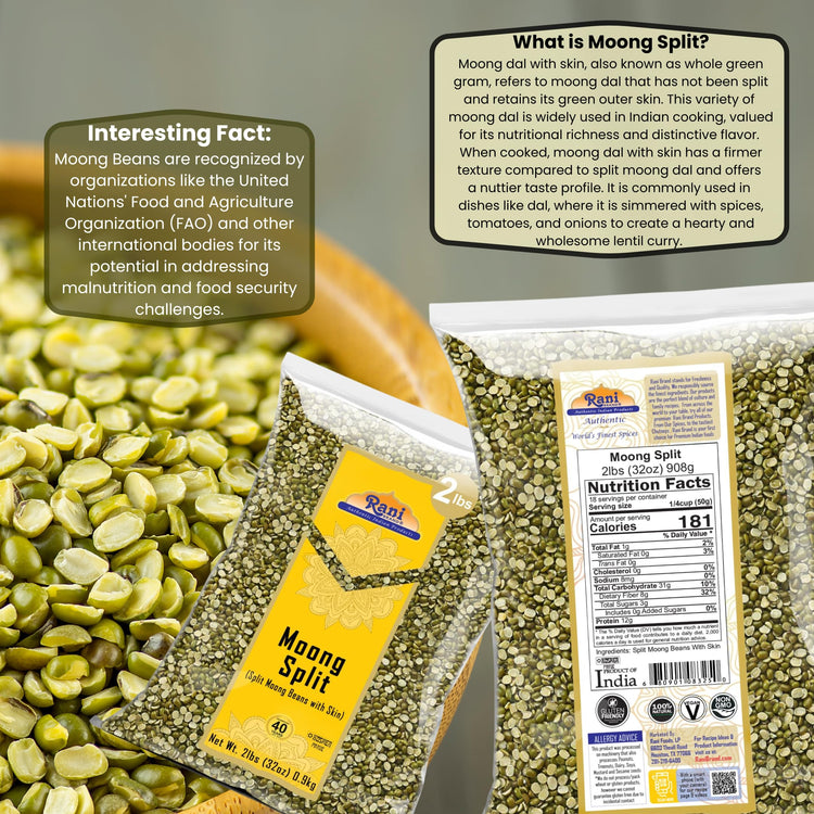 Rani Moong Split (32 Ounce)