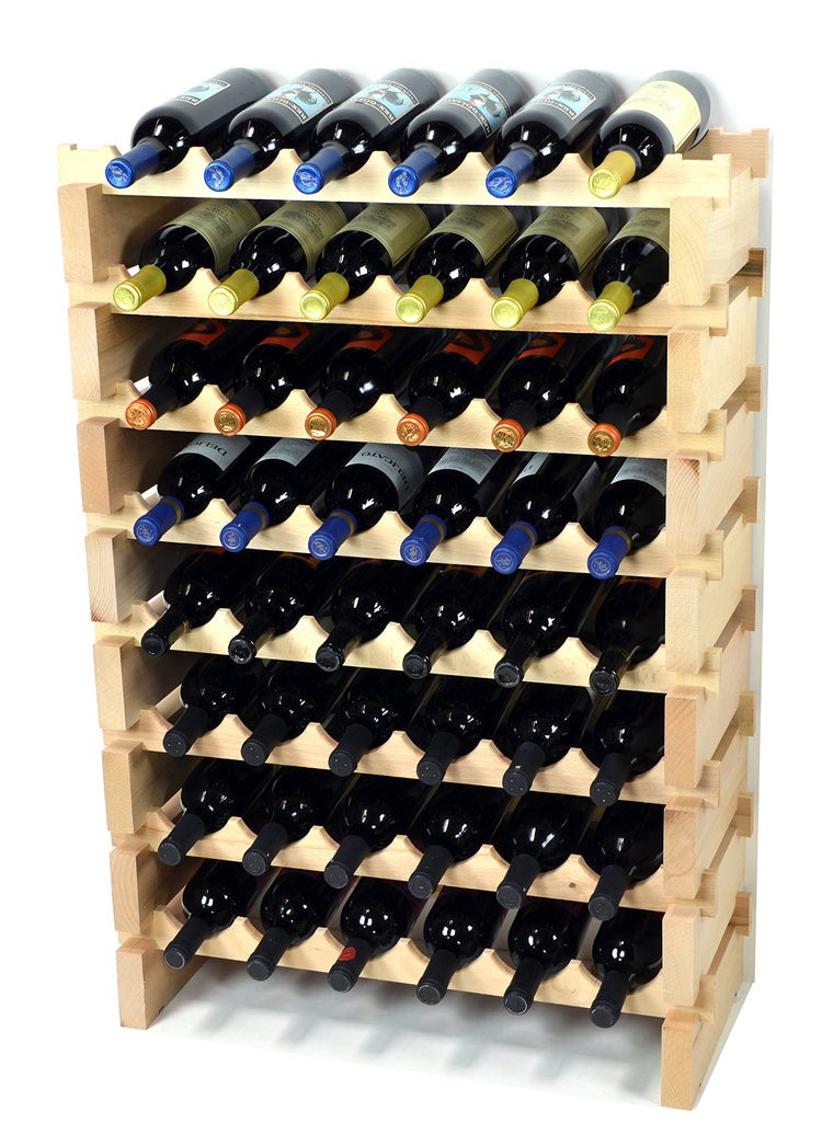 Modular Wine Rack Beechwood 24