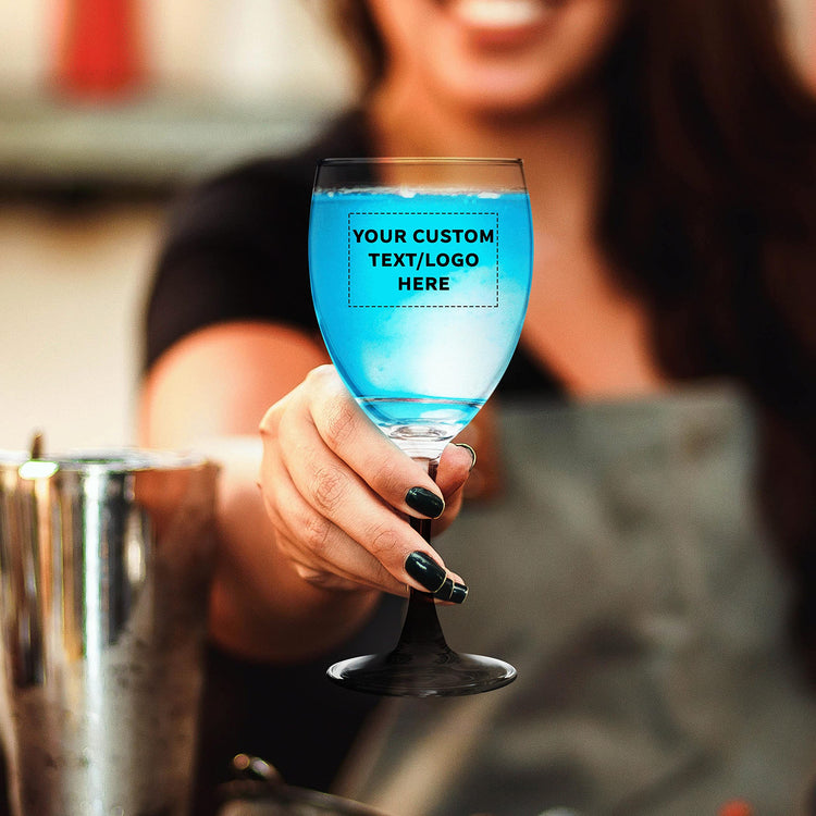 Custom Nuance Wine Glasses by ARC 10.5 oz. Set of 10 (100 Count)