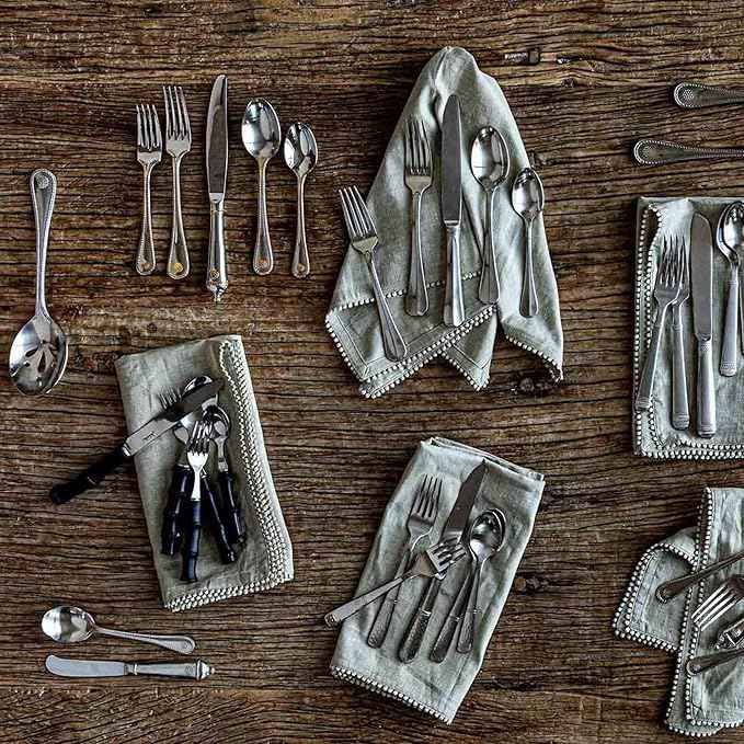 Juliska Berry & Thread 20pc Place Setting - Bright Satin with Gold