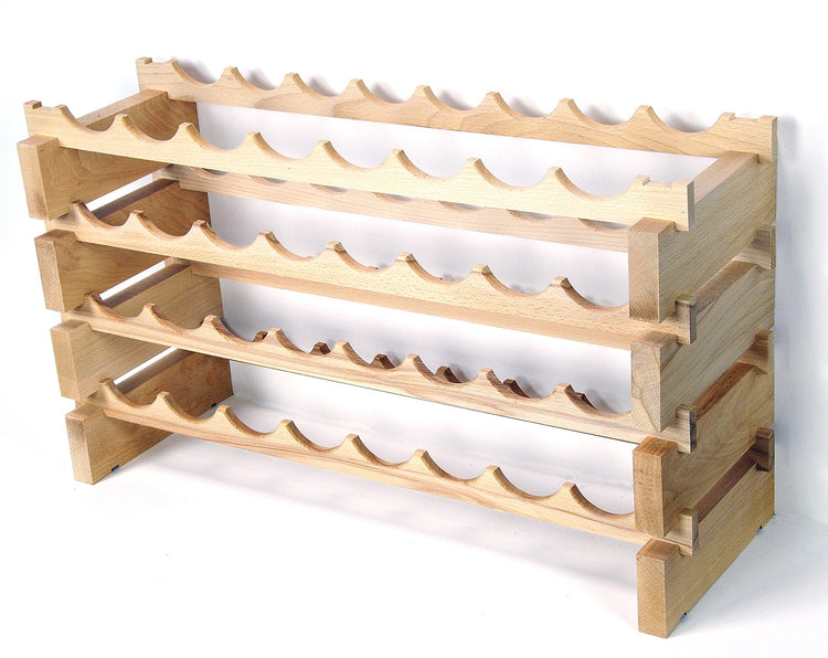 Modular Wine Rack Beechwood 32