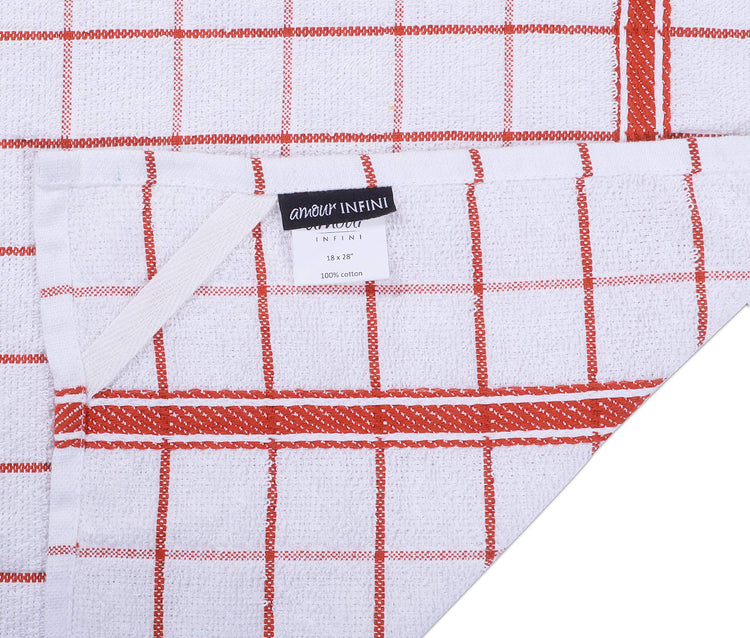 Terry Cotton Kitchen Towels 4 (4 Count)