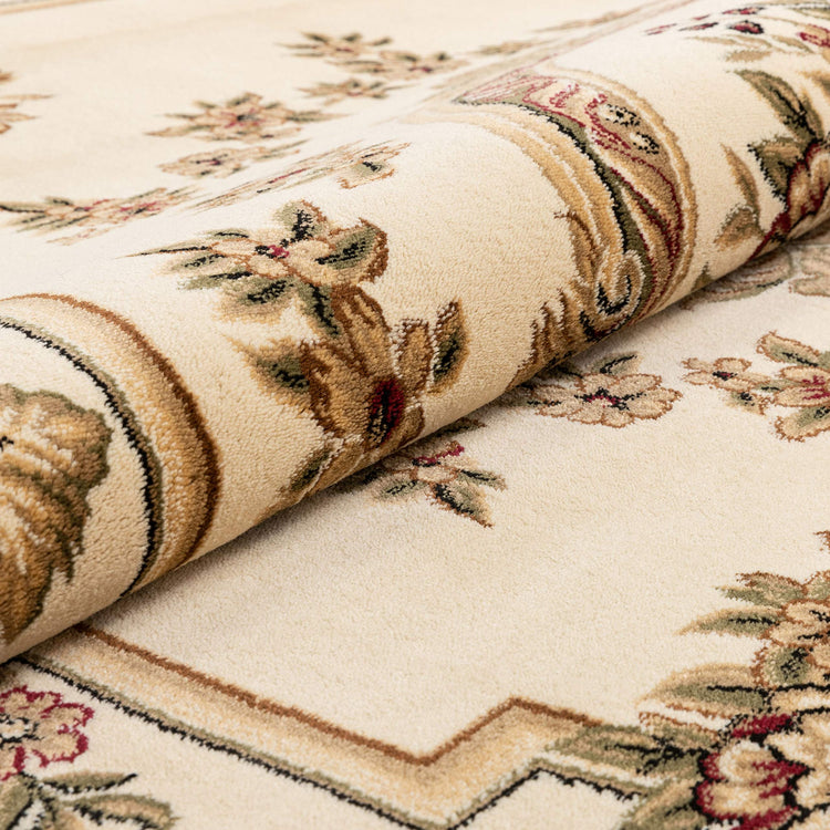 Pastoral Medallion Ivory French European Formal Traditional