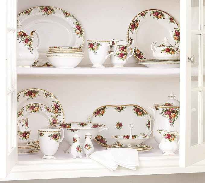 Royal Albert Old Country Roses 9-Piece Tea Set