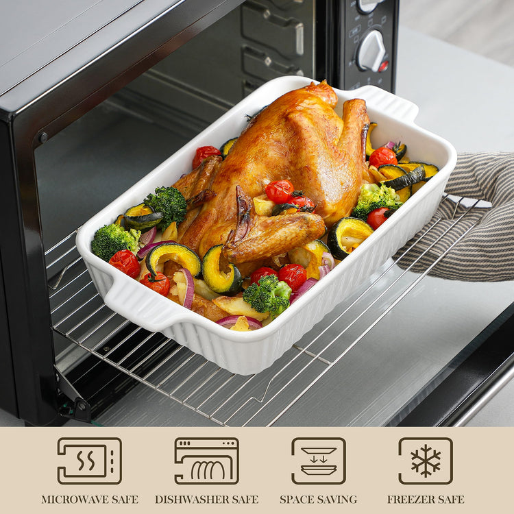 Casserole Dishes for Oven (4 Count)