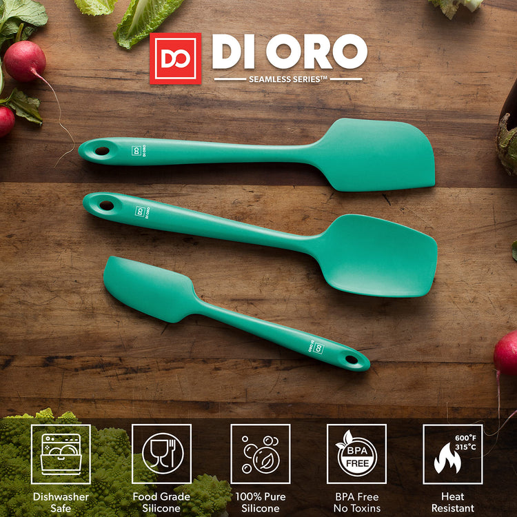 DI ORO Silicone Spatula Set (3 Count)
