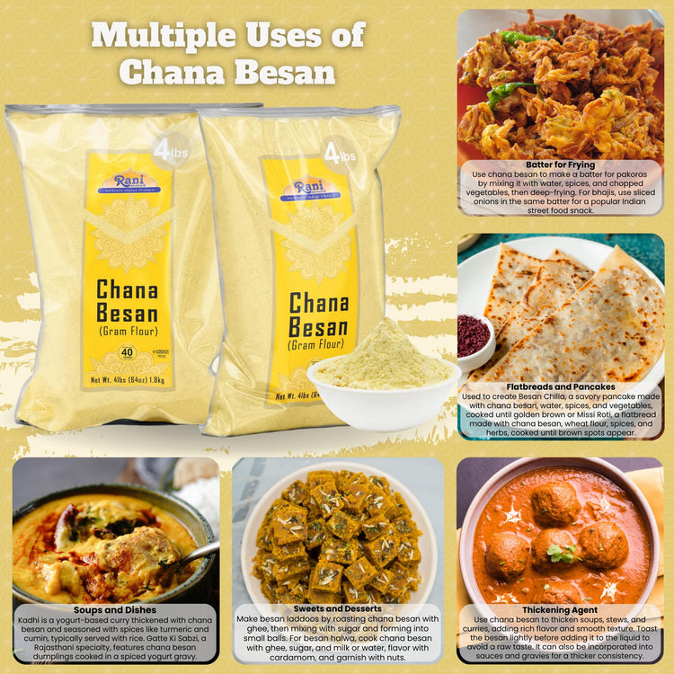 Rani Chana Besan (64 Ounce)