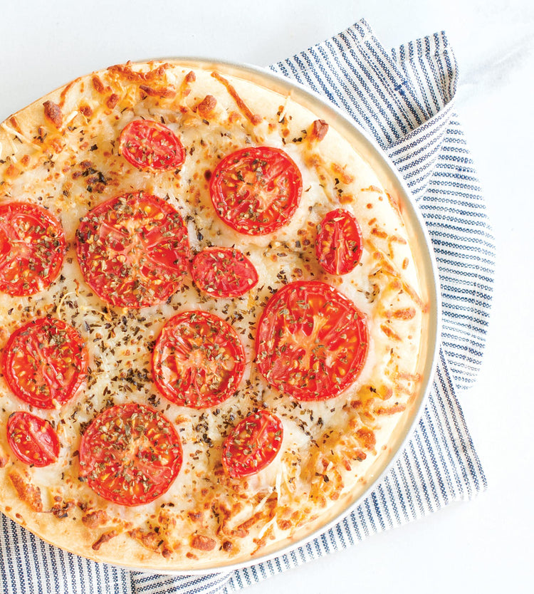 Naturals 9" Hot Air Perforated Aluminum Pizza Crisper