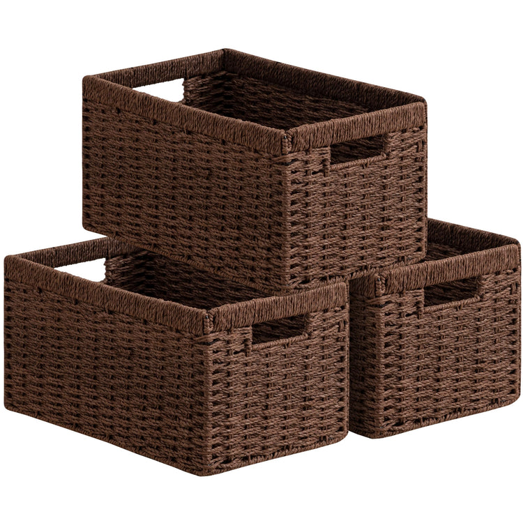 3 Pack Wicker Basket (3 Count)