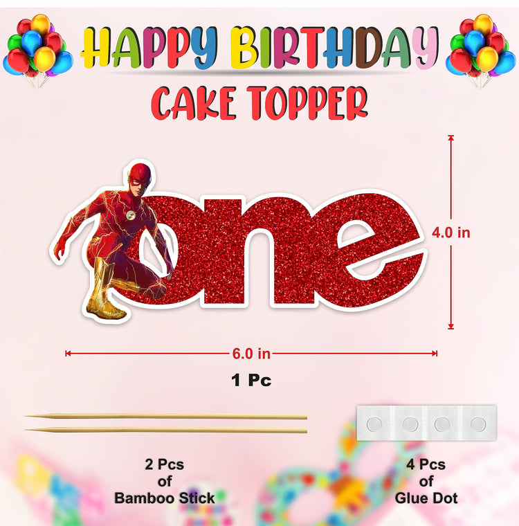 Flsh One Cake Topper