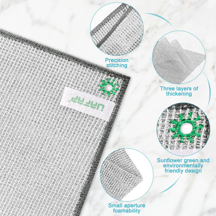 24 PCS Non Scratch Wire Dishcloth (24 Count)