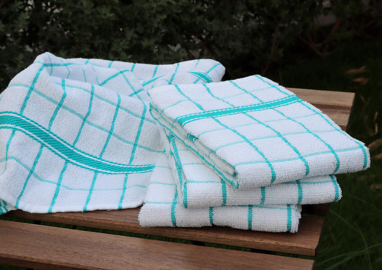 Terry Cotton Kitchen Towels 4 (4 Count)