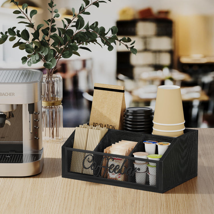 Coffee Station Organizer for Countertop
