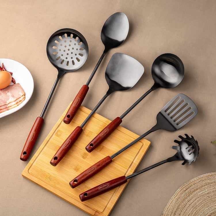 304 Stainless Steel Kitchen Utensil Sets (6 Count)