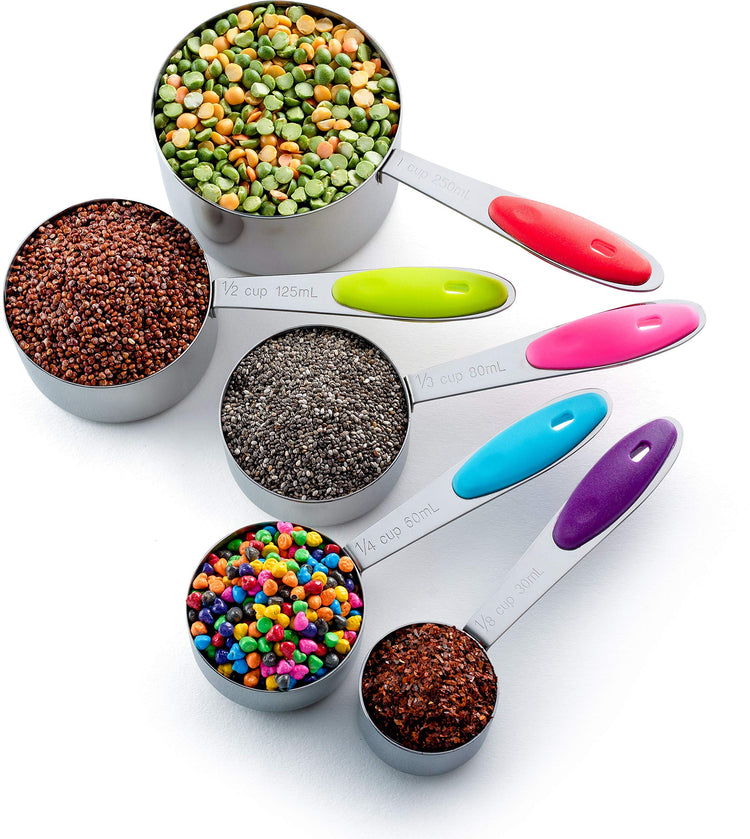 Stainless Steel Measuring Cups Set of 6
