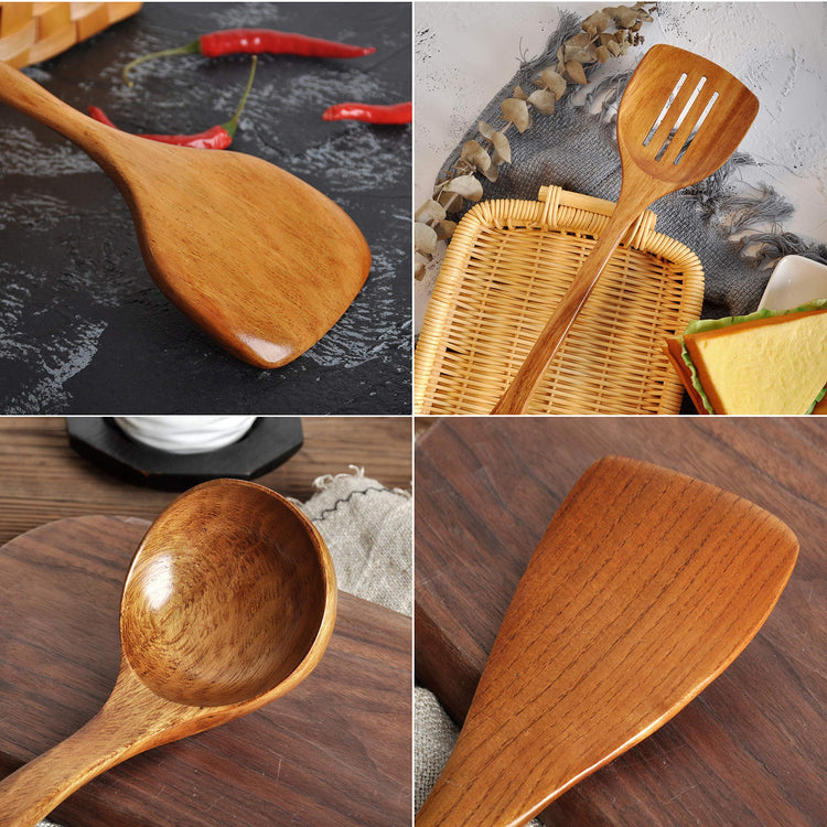 Wooden Spatula (4 Count)