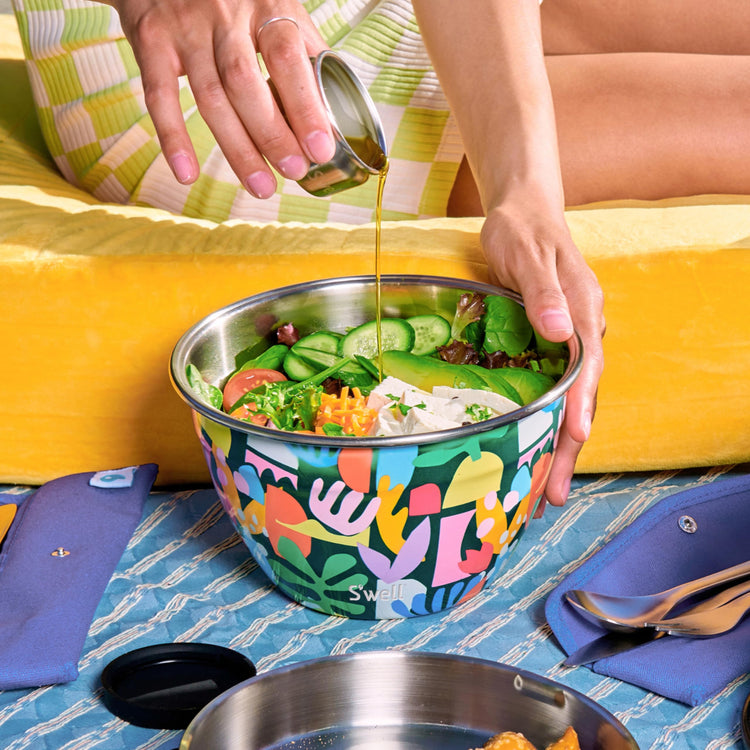 S’well Stainless Steel 64oz Salad Bowl Kit