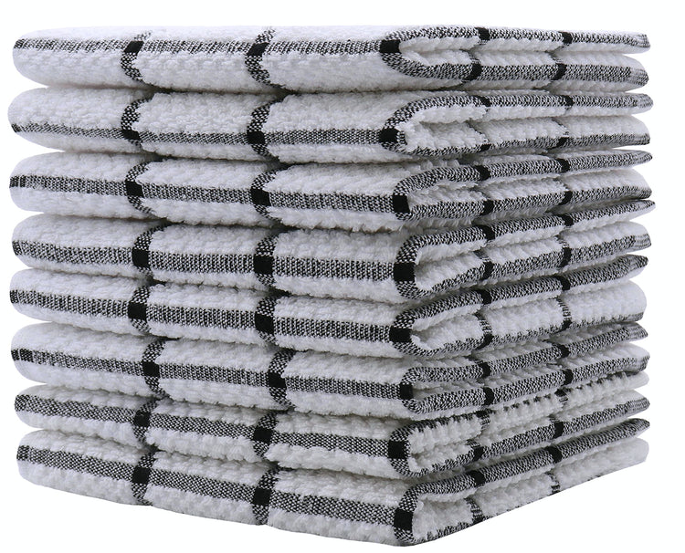 Cotton Dish Towels for Kitchen (8 Count)