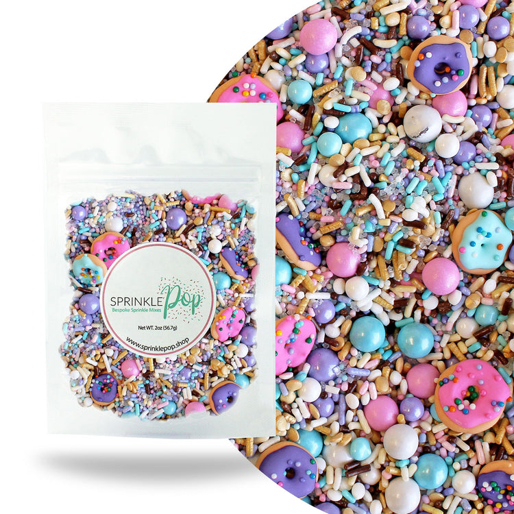 Donut Sprinkle Mix with ~6 Sprinkled Donuts Royal Icings