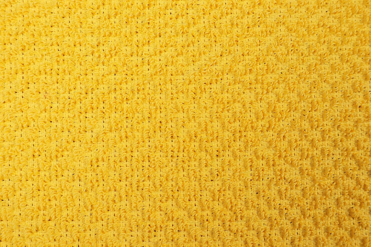 AMOUR INFINI Kitchen Towels Pack of 4 - Absorbent, Quick Drying Premium Cotton Tea Towel - Kitchen Linens 16x28 Inch Dish Towels with Hanging Loop (Yellow) - Nestoria