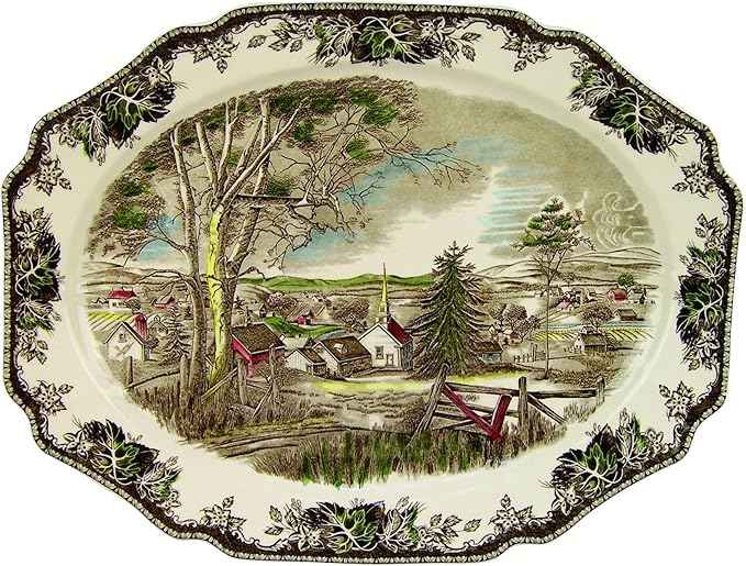 Johnson Brothers Friendly Village Turkey Platter