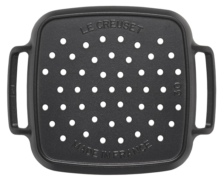 Enameled Cast Iron Square Grill Basket