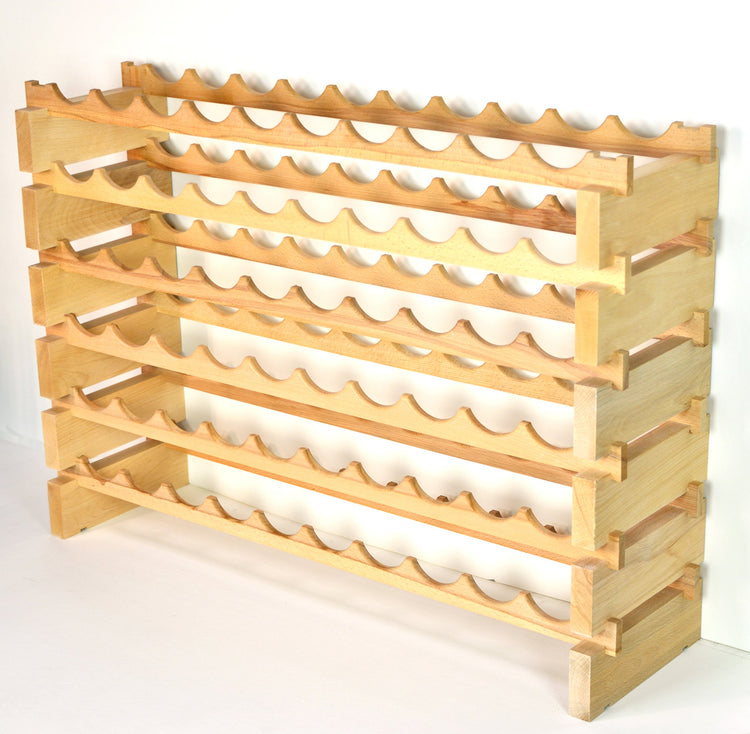 Modular Wine Rack Beechwood 40