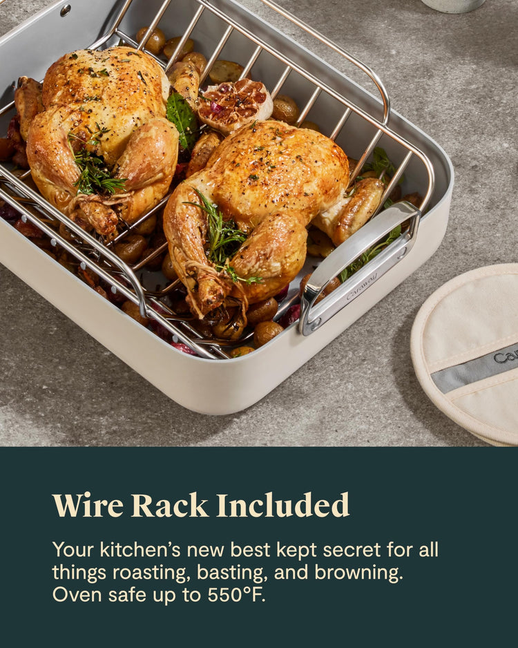 Roasting Pan 16x13" Roasting Pan with Rack