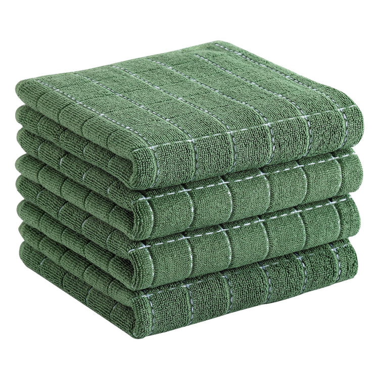 100% Cotton Terry Kitchen Towels (4 Count)