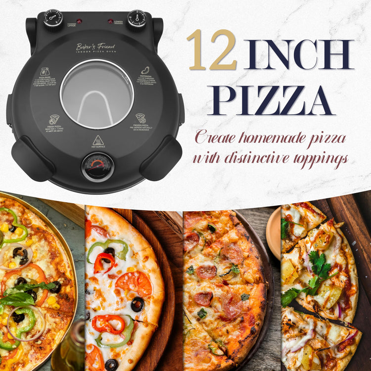 Electric Pizza Oven Indoor Countertop