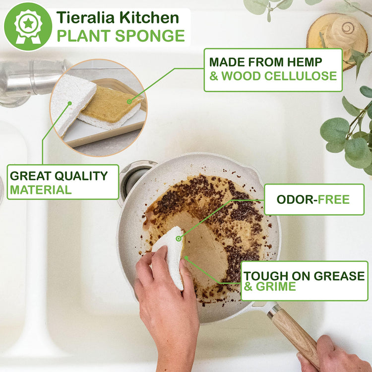 Bamboo Dish Brush Gift Set
