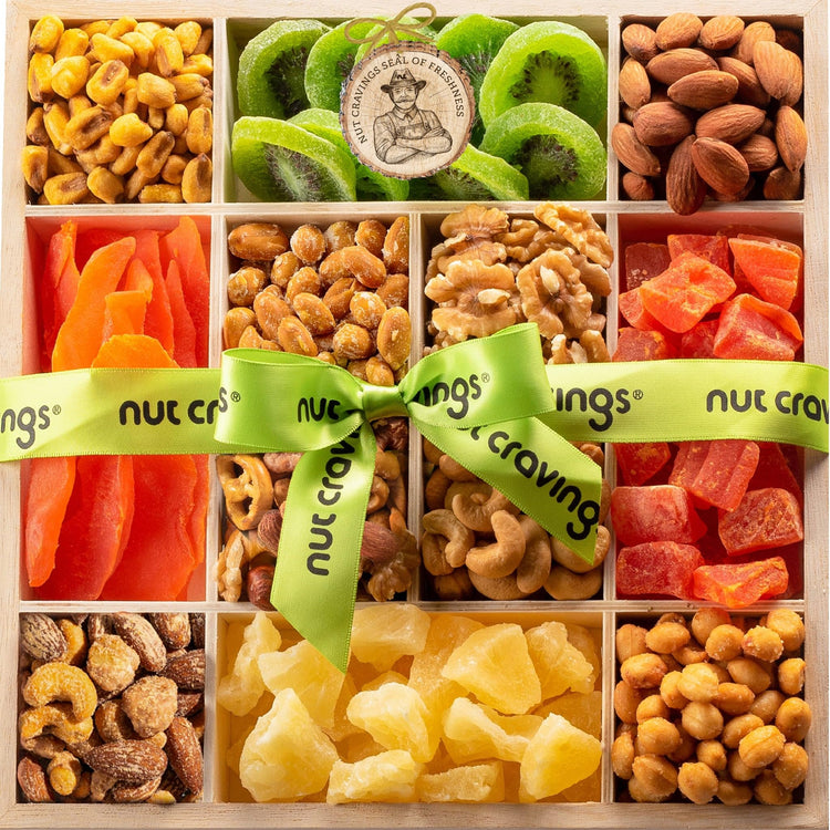 Dried Fruit & Mixed Nuts Gift Basket