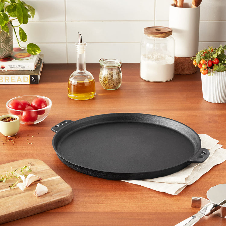 14 Inch Cast Iron Pizza Pan & More