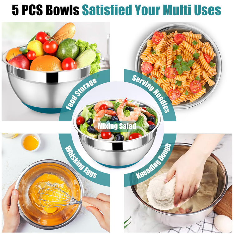 Mixing Bowls with Lid Set