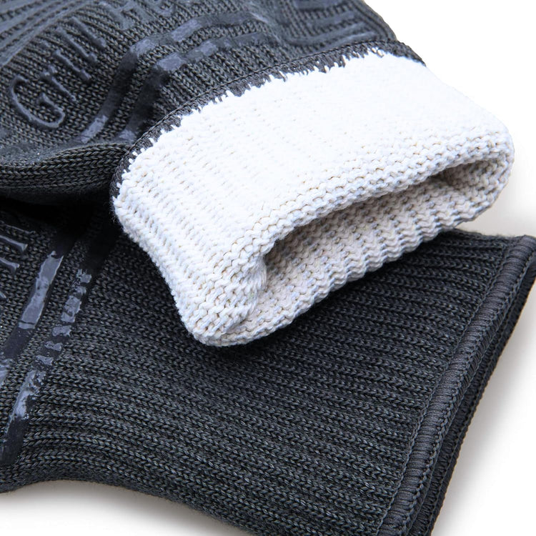 GRILL HEAT AID BBQ Grill Gloves Heat Proof for Grilling – Fireproof 1472°F Heat-Resistant Grill Mitts for Outdoor Barbecue and Smoker, Campfire, Fire Pit, Oven Glove with Fingers for Baking Pizza