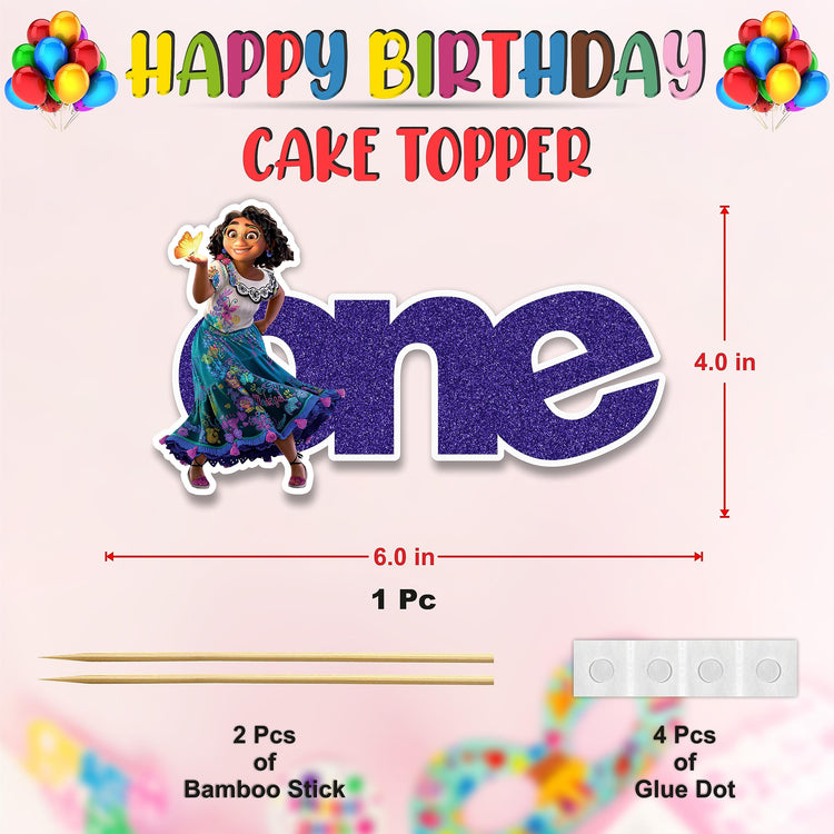 Encato One Cake Topper