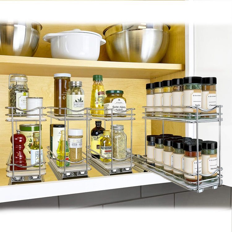 Pull Out Spice Organization for Cabinets